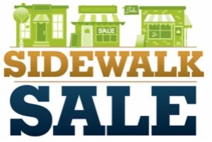 2nd Annual Sidewalk Sale – June 1