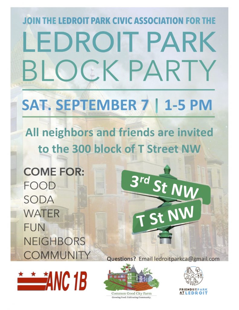 Block Party – Saturday, September 7 | 1-5 PM
